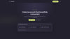 Scroll preview of Tandemly's one-page workflow template, showing process cards, page sections, FAQs, and footer.