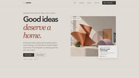 Full-page scroll preview of Asterline Studio, moving from the editorial hero through project studies, services, process, FAQs and a preview-only contact form.