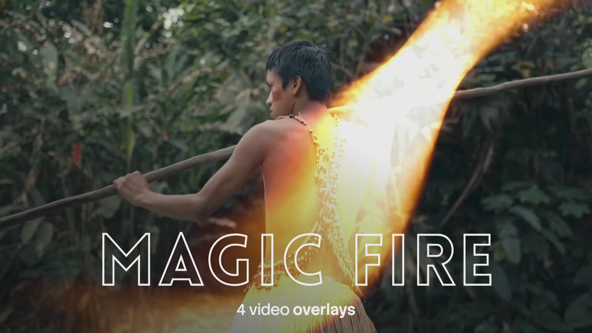 Magic Fire Overlaye (4 plików MP4)
