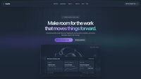 Scroll preview of the Avenlo page showing workflow tabs, pattern examples, plan cards and the FAQ.