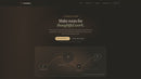 Scroll-through preview of the Lumenloop one-page website template, showing its workflow sections, cards, FAQ and footer.