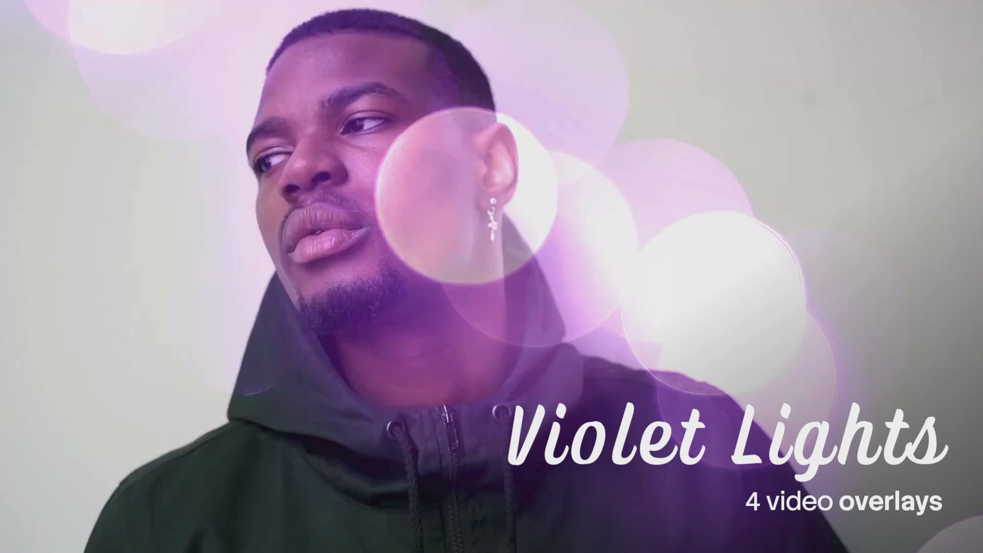 Violet Lights Overlays (4 MP4 files)