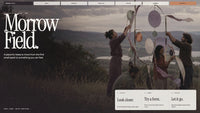 Morrow Field – Website Template for AI Agents