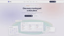 Scroll-through preview of the Pivota Workflow landing page, from the illustrated workspace hero through its example sections and footer.