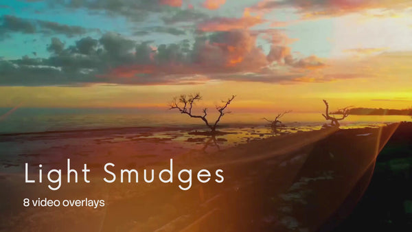 Light Smudges Video Overlays (8 MP4 Files)