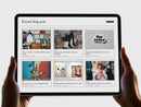Reado Framer template responsive layout preview
