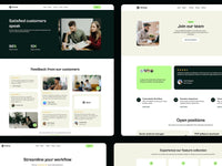 Elixhub Framer template design preview