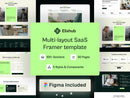Elixhub Framer template responsive layout preview