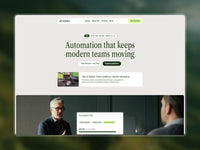 Salifact Framer template homepage preview