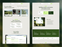 Salifact Framer template website sections preview