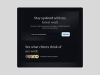 Showoff Framer template design preview