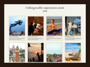 VillaBliss Framer template website sections preview