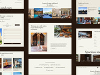VillaBliss Framer template responsive layout preview