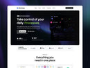 Worklane Framer template homepage preview