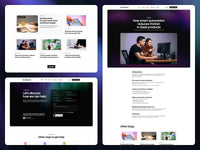 Worklane Framer template design preview